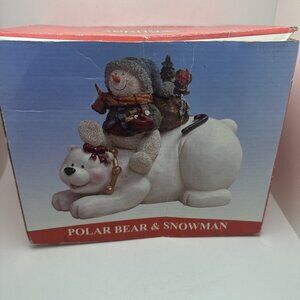 Christmas Collection by Lincolnshire Snowman & Polar Bear Unique And Rare CL